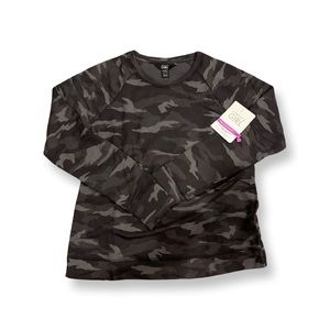 NWT Athleta Girl Cozy Cross Your Fingers Sweatshirt, size XXL, 16